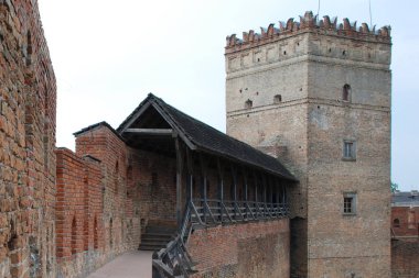 Savunma duvarları Lutsk Castle
