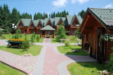 Otel Bukovel, genel görünümü