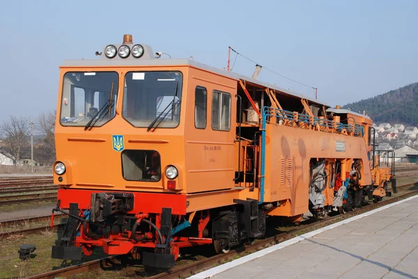 鉄道機関車ディーゼル機関車 — ストック写真