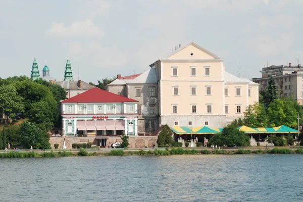 Ternopil sütlü sokak — Stok fotoğraf