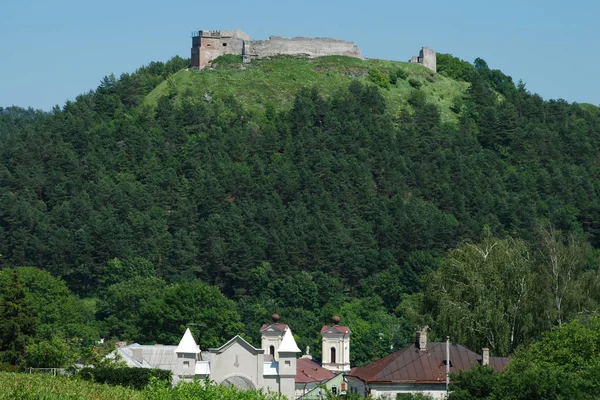 Mury obronne z Castle Hill — Zdjęcie stockowe