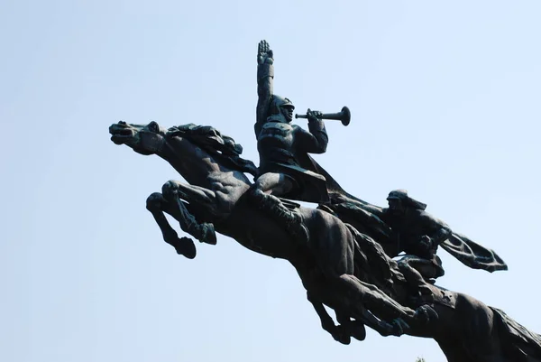 First Cavalry Monument — Stock Photo, Image