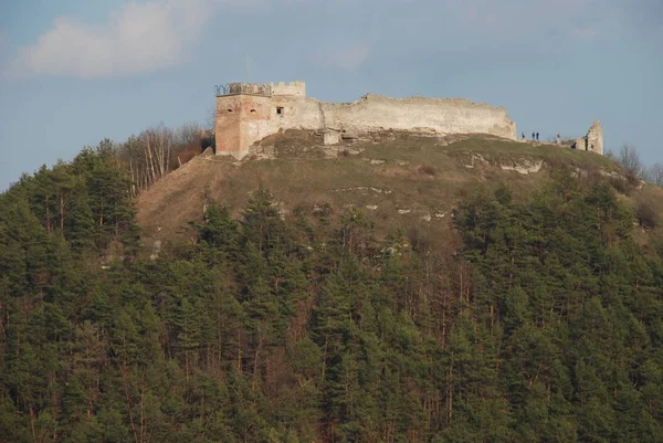 Obornni walls of Castle Hill — Stock Photo, Image