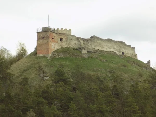 Obornni walls of Castle Hill — Stock Photo, Image