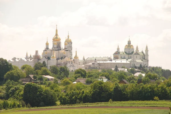 De heer Uspenska Pochayiv Lavra — Stockfoto