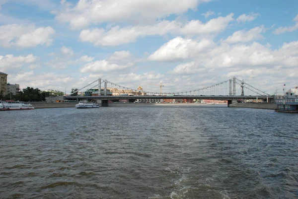 Moskva-floden, överblick , — Stockfoto