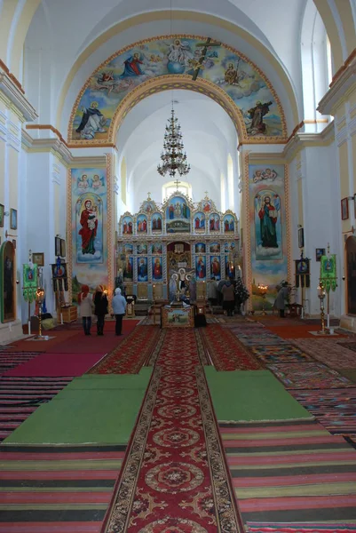 Iconostas Fiesta del Templo Nikolaev —  Fotos de Stock