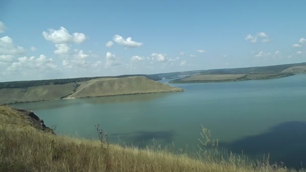 Dniester reservoir or Galician Sea — Stock Video