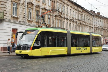 Lviv bitki Elektorn tramvay