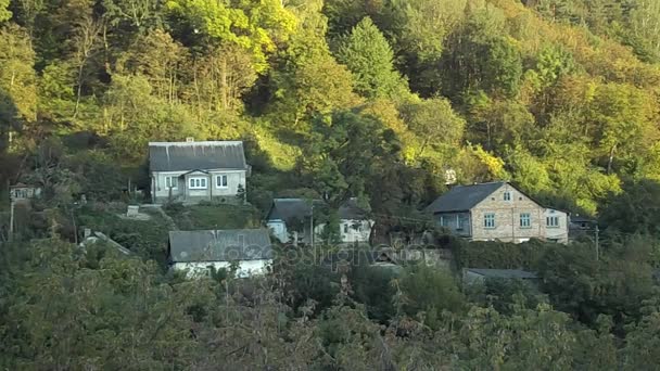 De grootsheid van de Karpaten en bossen — Stockvideo