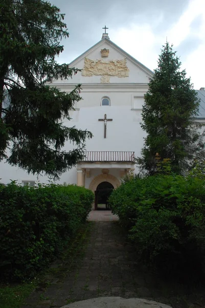 Palácio Yazlovets, vista geral — Fotografia de Stock