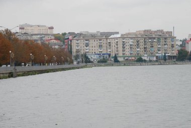 Ternopil Büyükşehir Sheptytsky sokak. Ukrayna