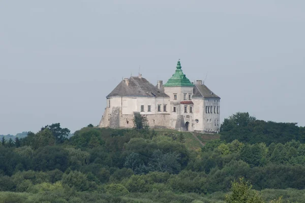 Olesko Slott Överblick — Stockfoto