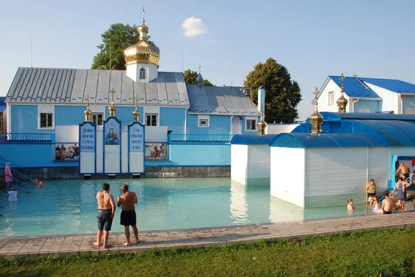 Onyshkivtsi リブネ地域の Dubensky 地区の村で聖なる正義アンナの修道院 ウクライナ 2014年 — ストック写真