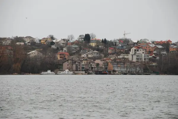 Lago Ternopil Ternopil Prima Del 1991 Lago Komsomolskoe — Foto Stock