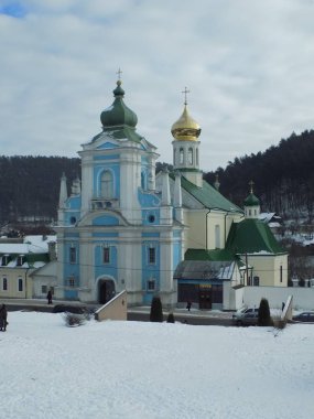 Shevchenko sokağa Kremenets, Ternopil bölgesi. Ukrayna