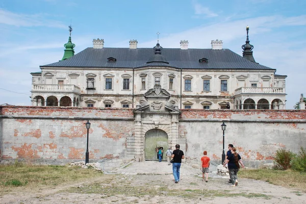 Detalhe Palácio Pidhrtsyah August 2015 — Fotografia de Stock