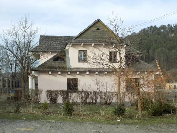 Antico Polacco Casa Vista Generale — Foto Stock