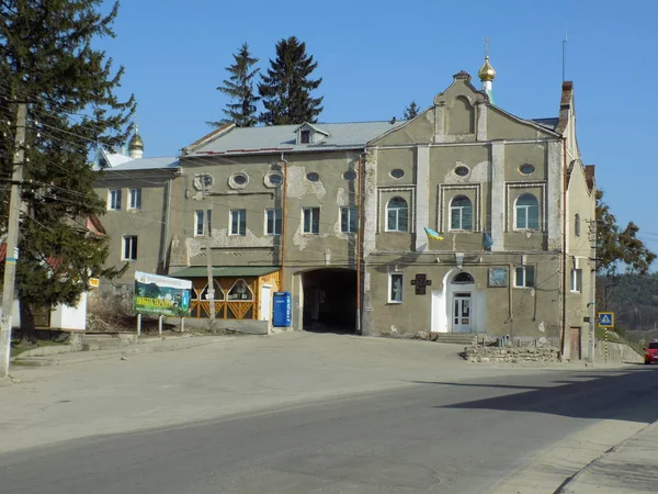 Исторический Музей Колокольня Богоявленского Монастыря — стоковое фото
