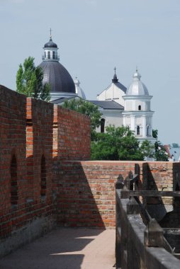 Savunmada Lutsk Castle duvarlar