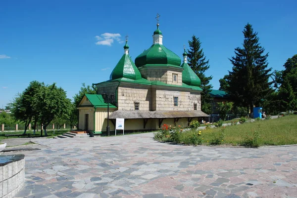 Allmänna Uppfattningen Kyrkan Berestechko — Stockfoto