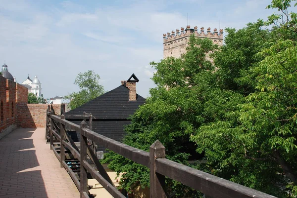 Las Murallas Defensivas Castillo Lutsk —  Fotos de Stock