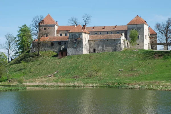 Svirzh城堡建筑类型 — 图库照片