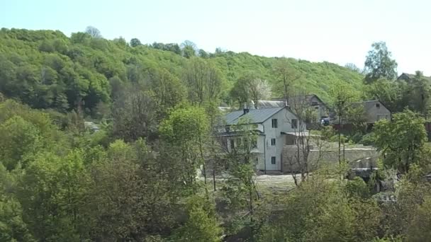 Vue Générale Périphérie Une Petite Ville — Video