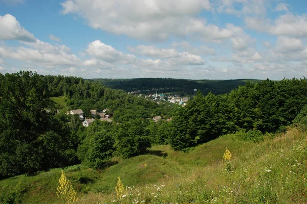 Vue Générale Périphérie Une Petite Ville — Photo