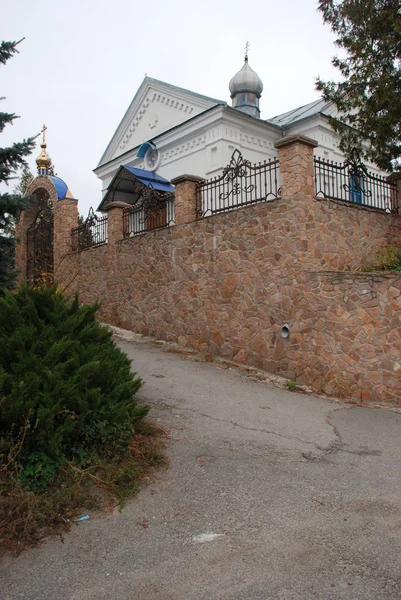 Iglesia Santísima Trinidad Kremenets Ternopil Región Ucrania — Foto de Stock