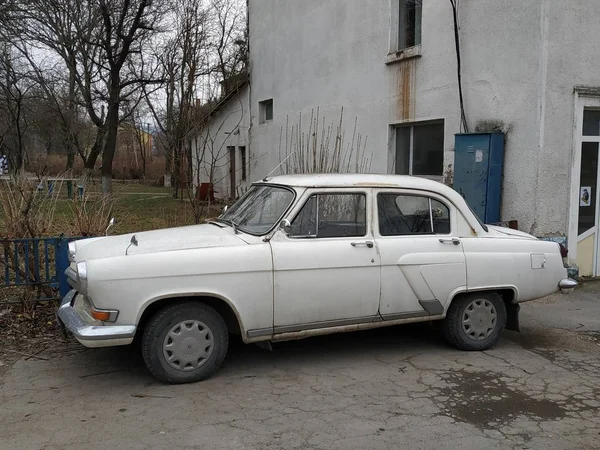 Volga Gaz Carro Passageiros Soviético — Fotografia de Stock