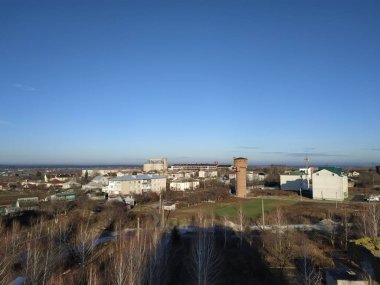 Pencereden şehre olan manzara.