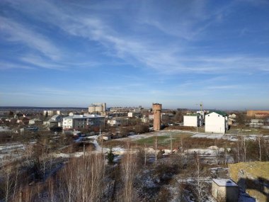 Pencereden şehre olan manzara.