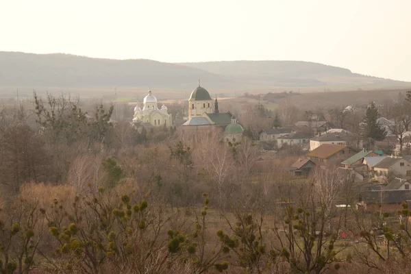 Widok Okna Miasto — Zdjęcie stockowe