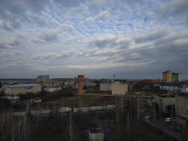 Pencereden şehre olan manzara.