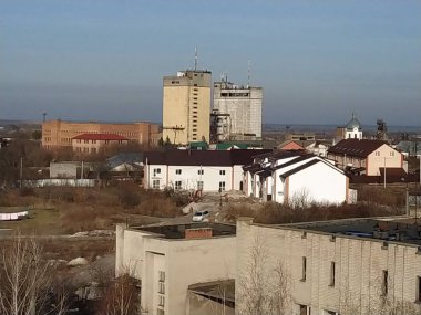 Pencereden şehre olan manzara.