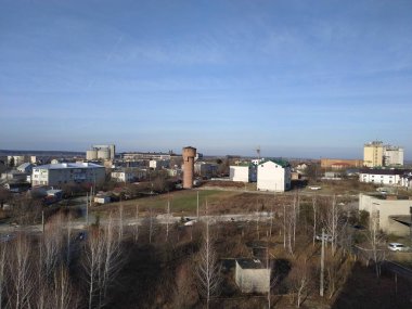 Pencereden şehre olan manzara.