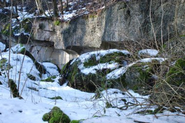 Rivne bölgesinin Dubensky bölgesinin hamamböcekleri köyünde bir kale.