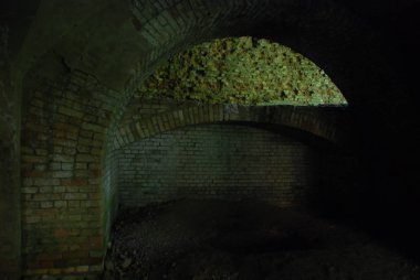 Rivne bölgesinin Dubensky bölgesinin hamamböcekleri köyünde bir kale.