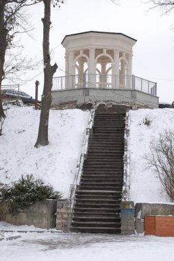Köşk ve merdiven, genel görünümü