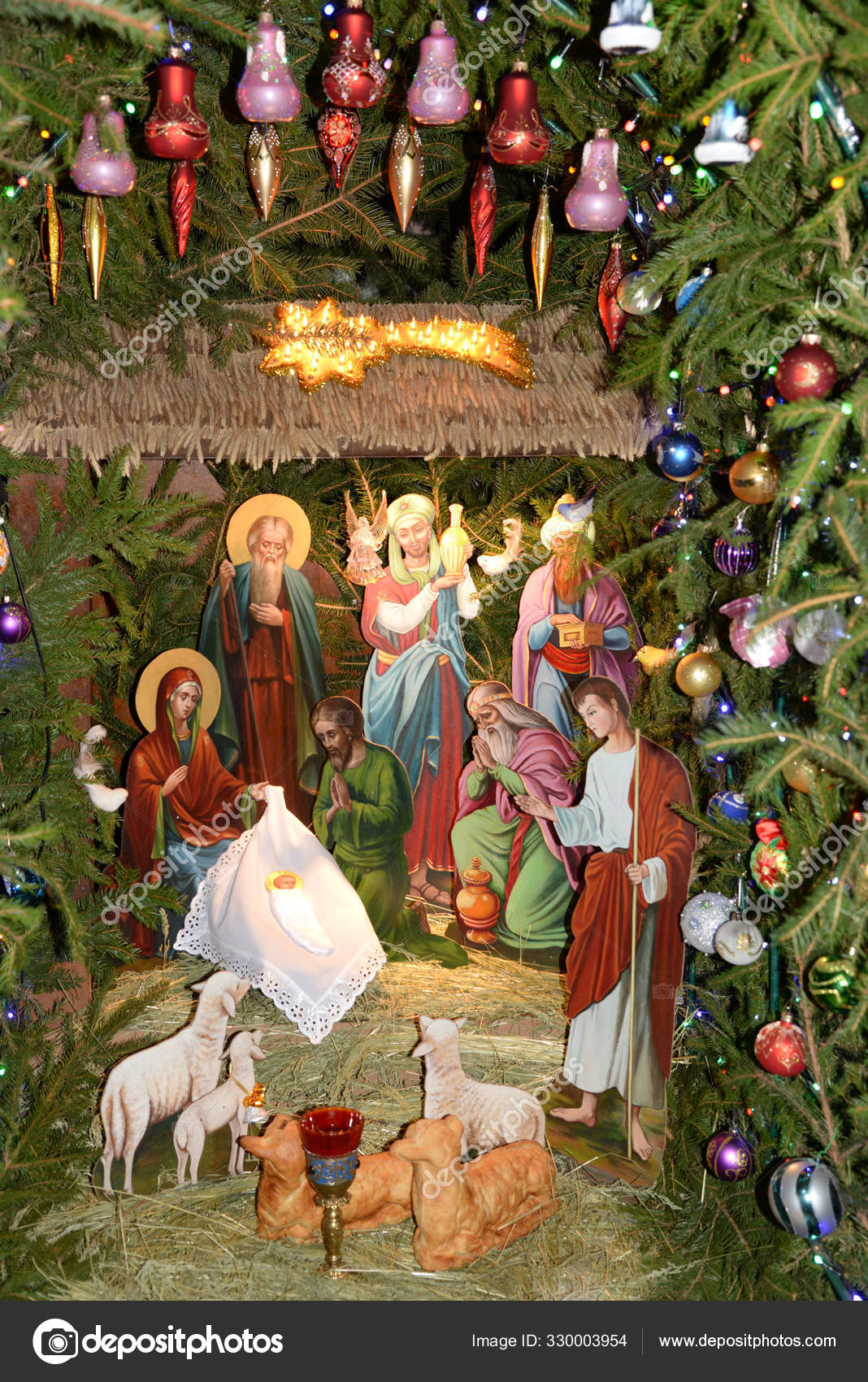Christmas Crib Monastery Stock Photo by ©stpan_kre 330003954