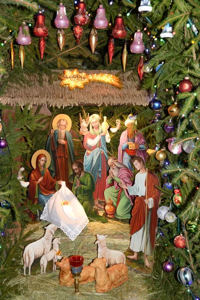 Manastırda Noel beşiği 