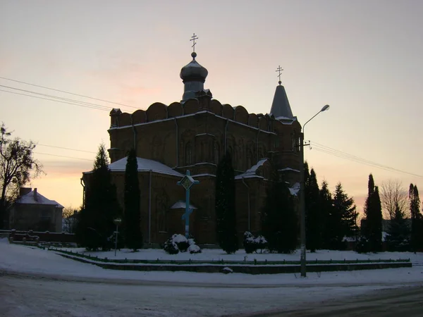 Igreja Svyatopokrovska Regimento Kremenets — Fotografia de Stock