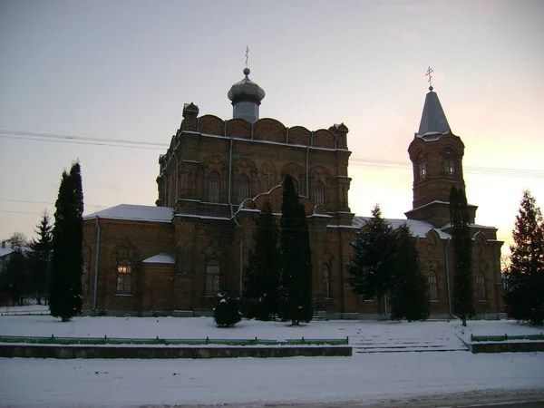 Kremenetlerdeki Svyatopokrovska Alay Kilisesi — Stok fotoğraf