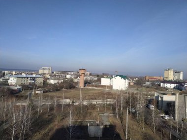 Pencereden şehre olan manzara.