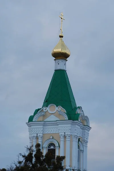 Bell Tower Holiday Epiphany Monastery — Stock Photo, Image