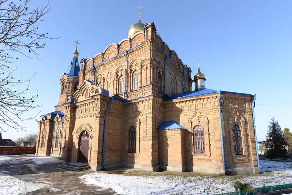 Svyatopokrovska Kyrkan Kremeneter — Stockfoto