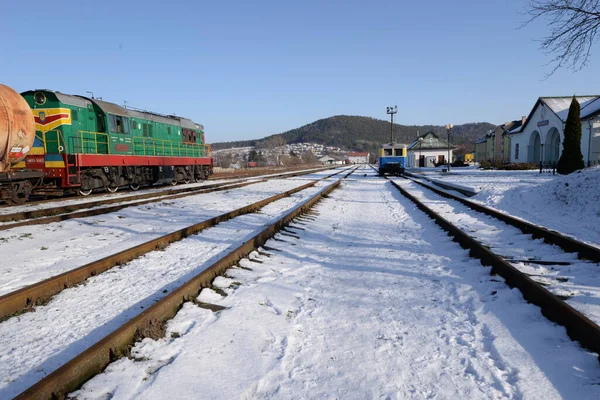 Estação Ferroviária Rivne Lviv Railway Directorate Kremenets Região Ternopil Ucrânia — Fotografia de Stock