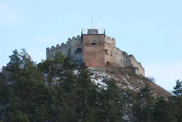 Γενική Άποψη Του Λόφου Castle — Φωτογραφία Αρχείου