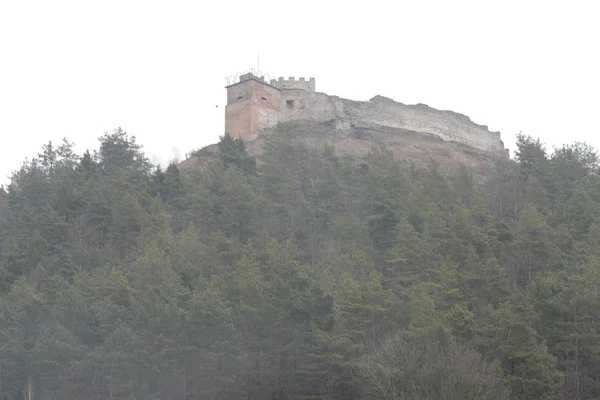 Yleisnäkymä Castle Hillille — kuvapankkivalokuva